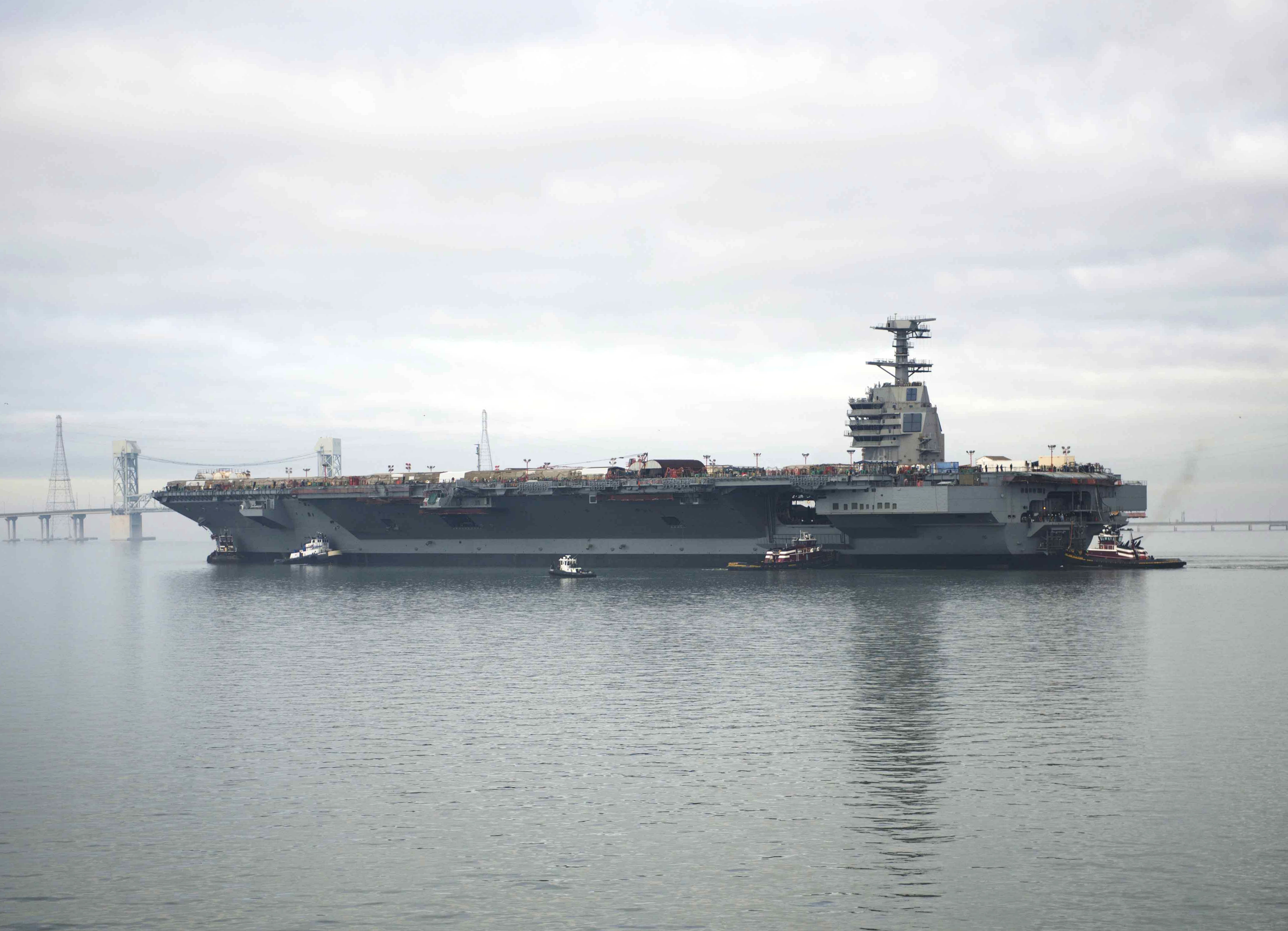 USS Gerald R. Ford CVN78 Chase Your Dreams!